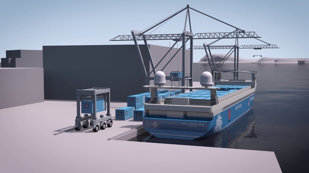 Emissionsfreier Containertransport auf See?